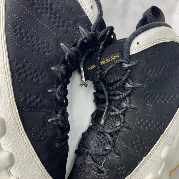 Nike air Jordan 9 Women’s size 7 Los Angeles Oreo black white retro og wmns - Picture 12 of 13